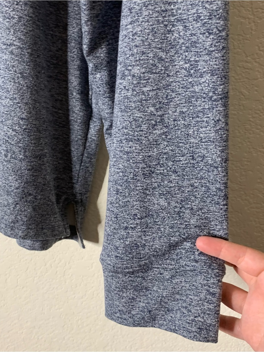 Birddogs Mens heather blue quarter zip pullover XL - Picture 2 of 10